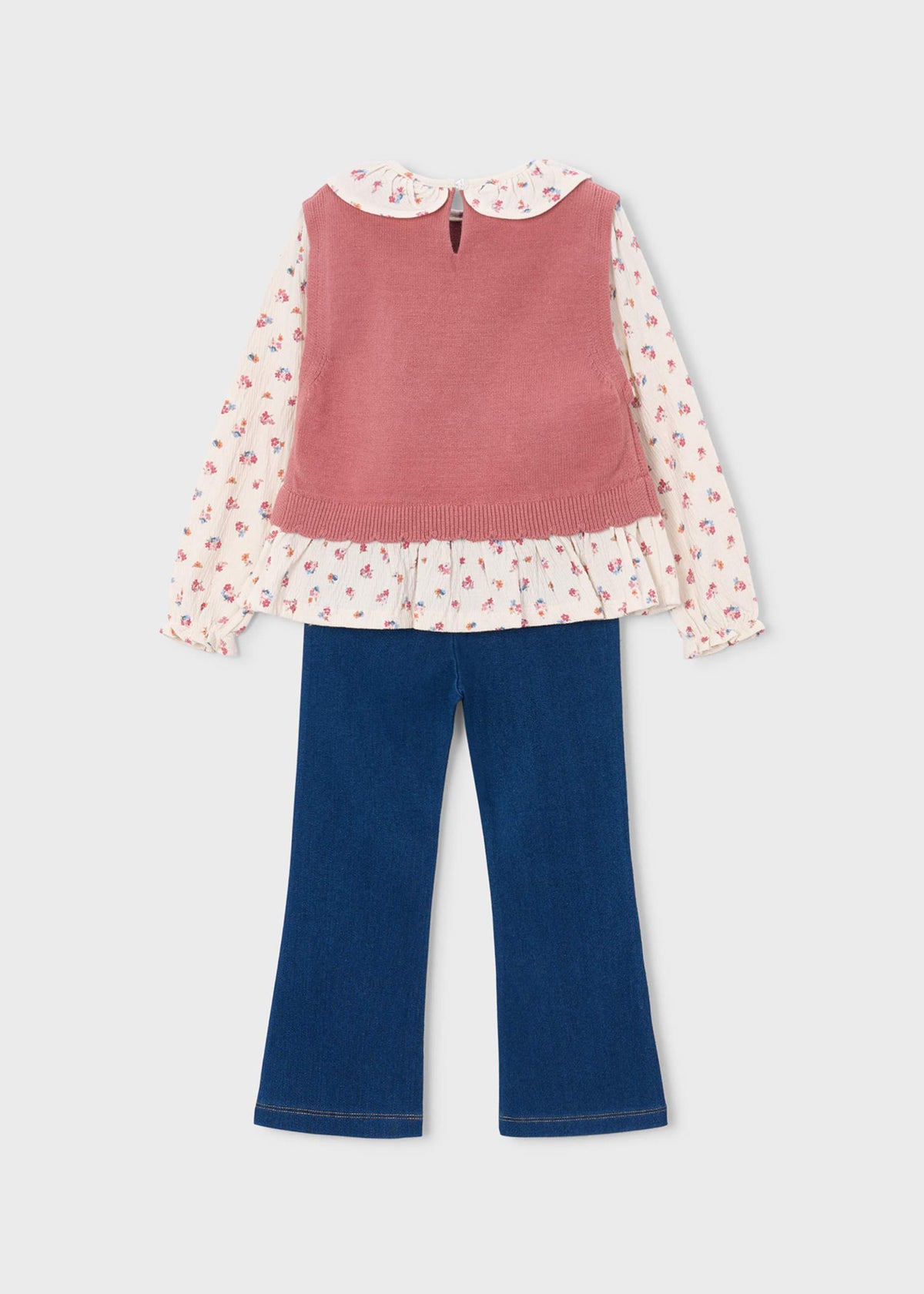 3-piece knitted set for girls