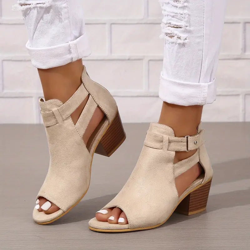 🔥Letzter Tag Aktion 50% RABATT - Neue orthopädische Leder-High-Heel-Schuhe für Damen 2024