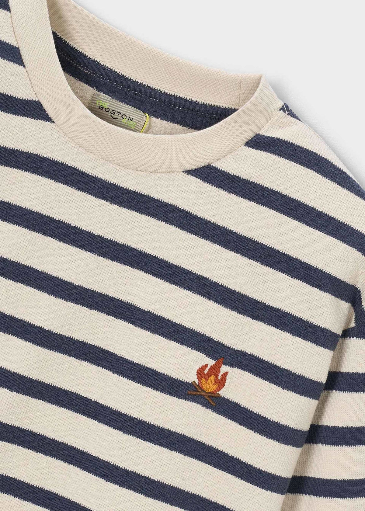 Boston Kinder-Streifen-T-Shirt