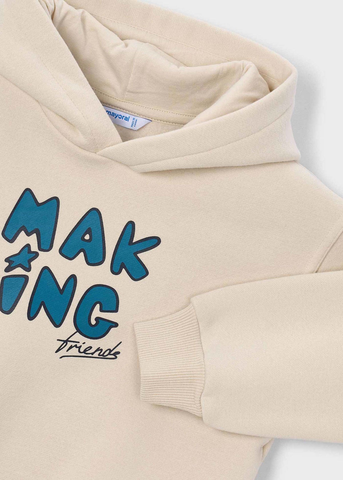 Boy Making Hoodie