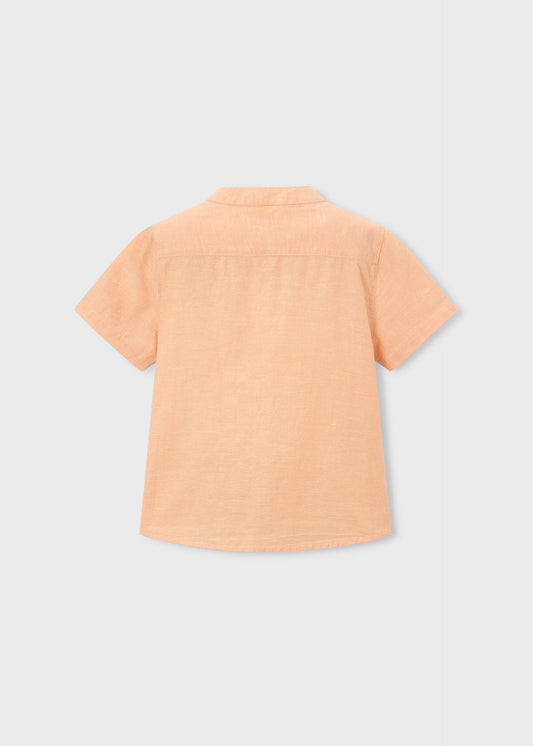 Boy mandarin collar shirt