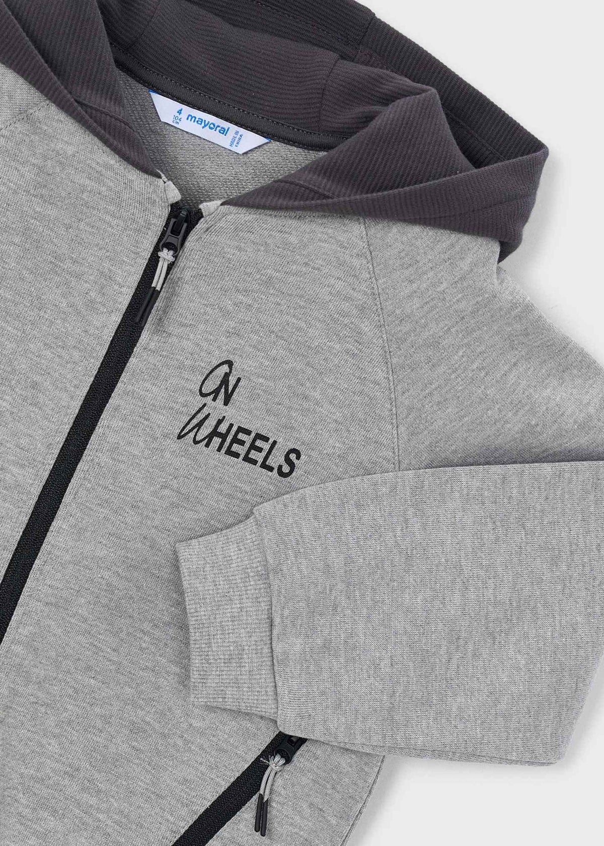Boy zip-up hoodie