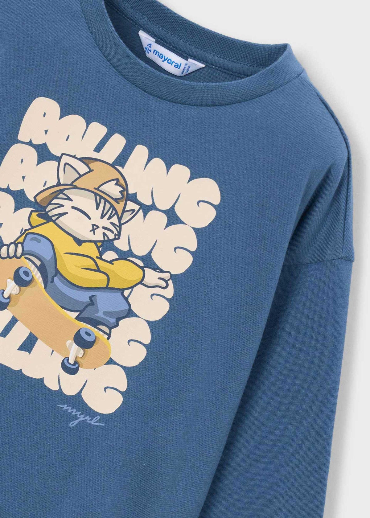 Skater-T-Shirt für Jungen