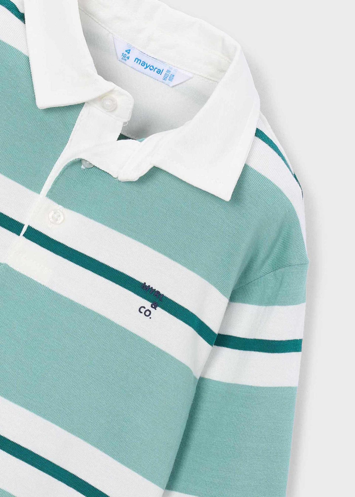 Gestreiftes Poloshirt für Jungen