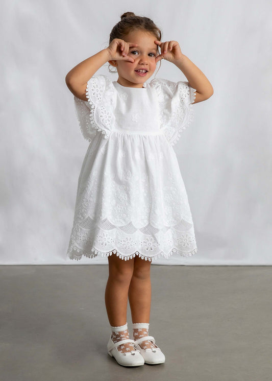 Besticktes festliches Mädchenkleid
