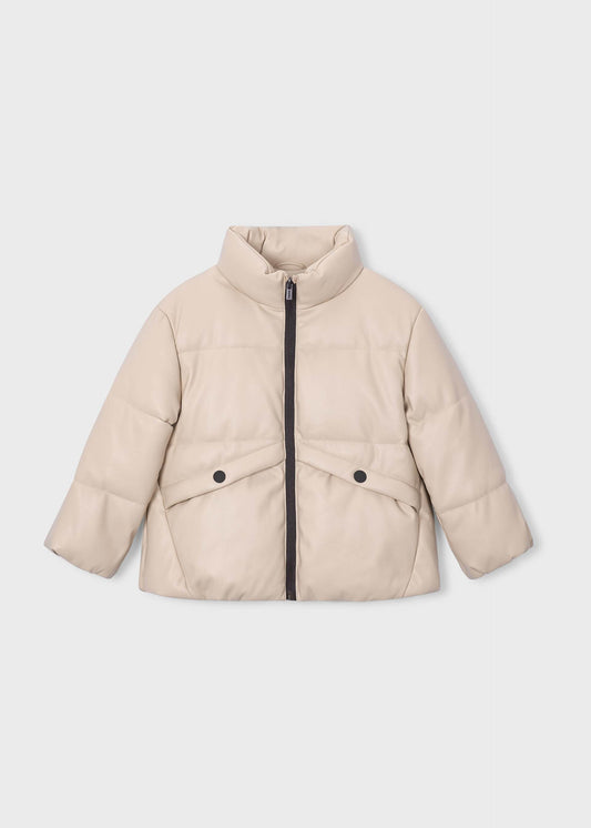 Kunstlederjacke für Mädchen