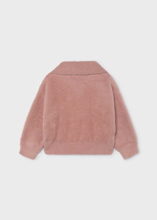 Strickjacke mit Reißverschluss für Mädchen