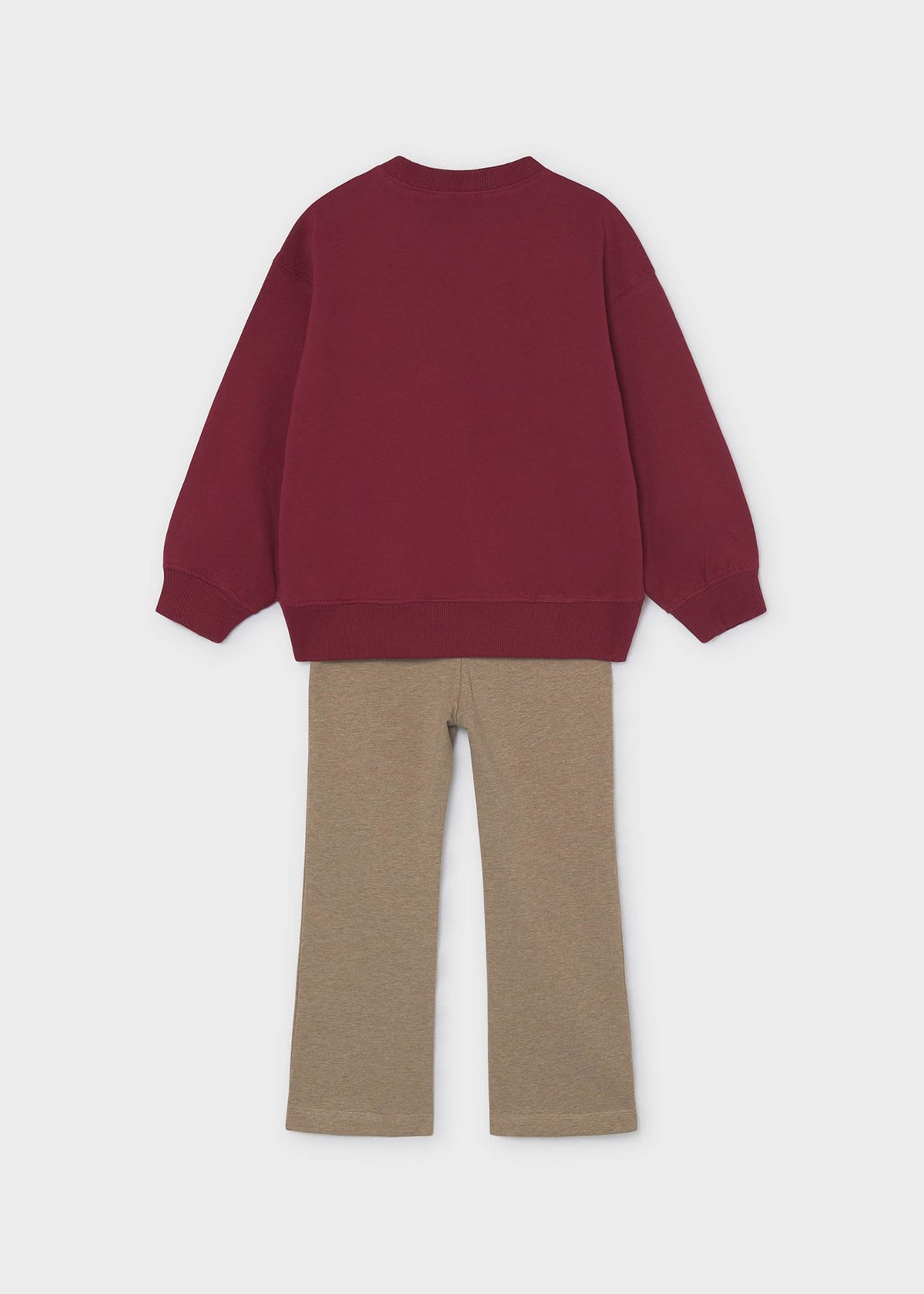 Set aus Leggings und Sweatshirt für Mädchen mit Hunde-Motiv