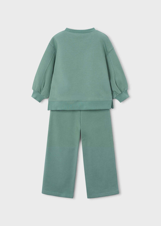 Girls' dog-themed tracksuit