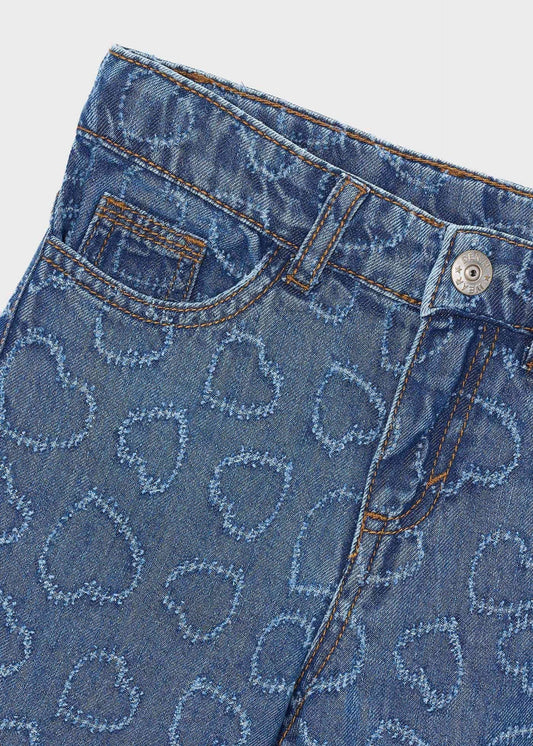 Fließende Jeans für Mädchen