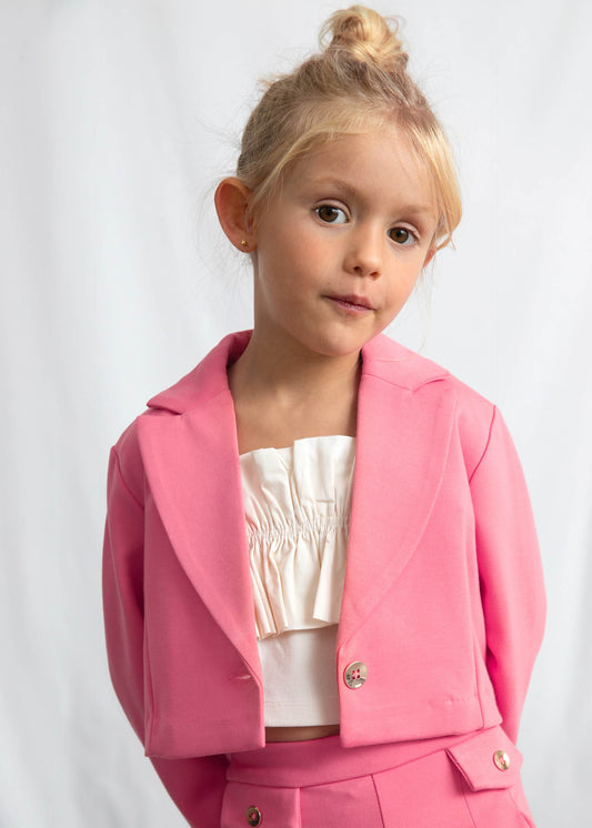 Mädchen-Strickjacke