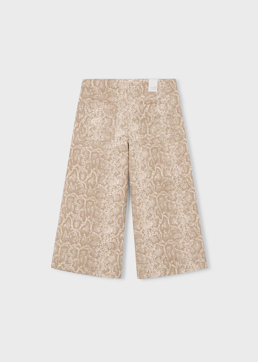Lange Twill-Hose für Mädchen