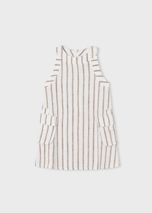 Girl's striped dress