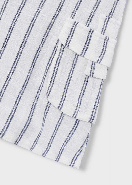 Gestreiftes Mädchenkleid
