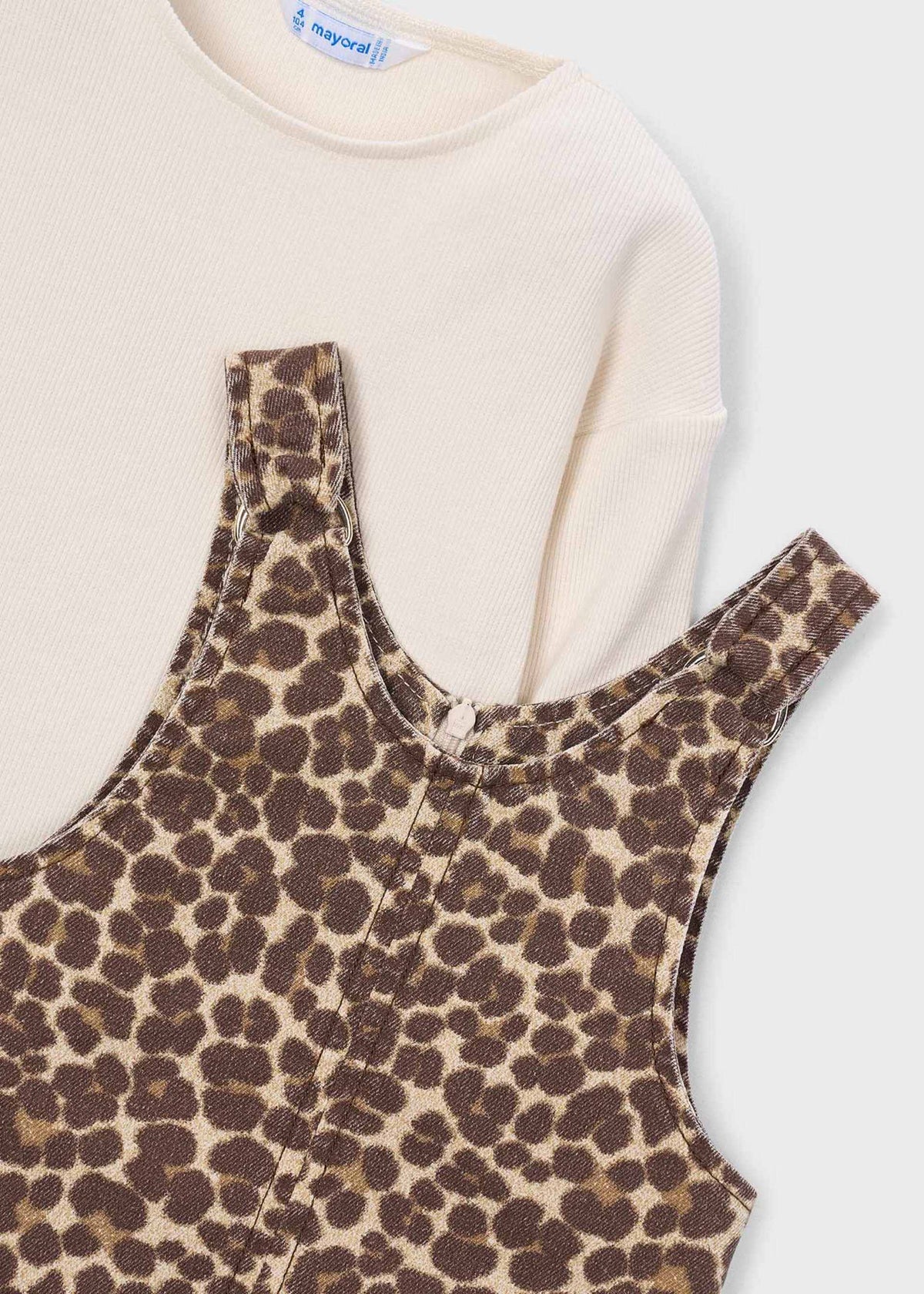 Mädchen-T-Shirt mit Lätzchen