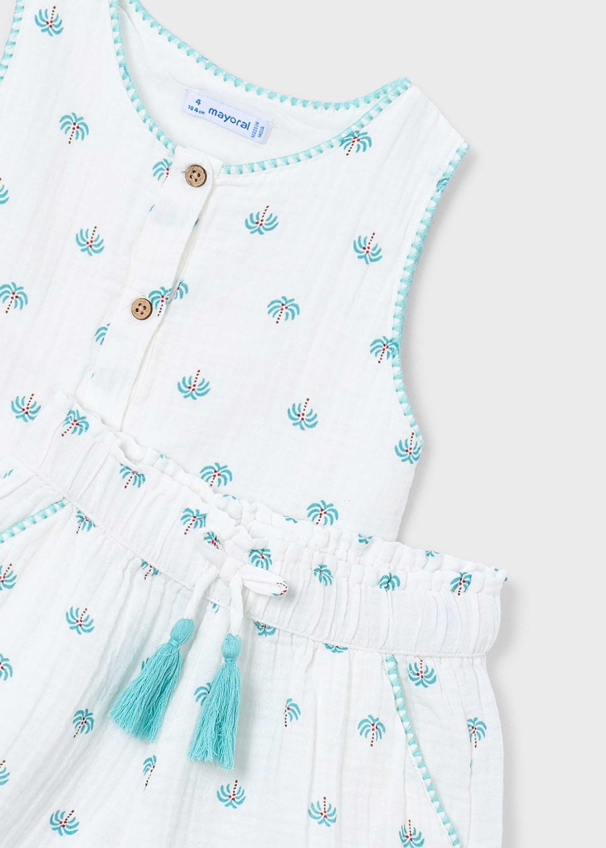 Print short set girl