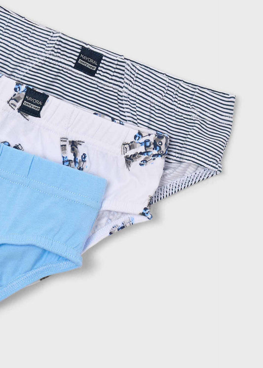 Set of 3 boys' briefs