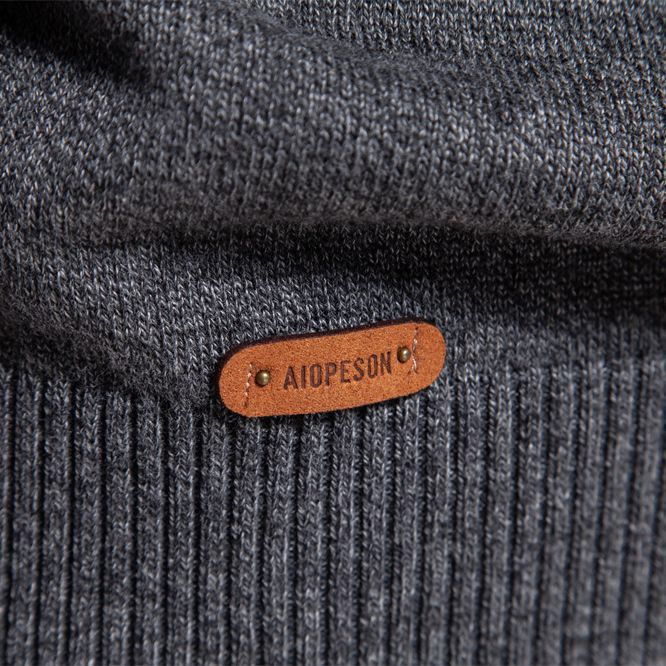 Men's Casual Crew Neck Pullover Knit Sweater