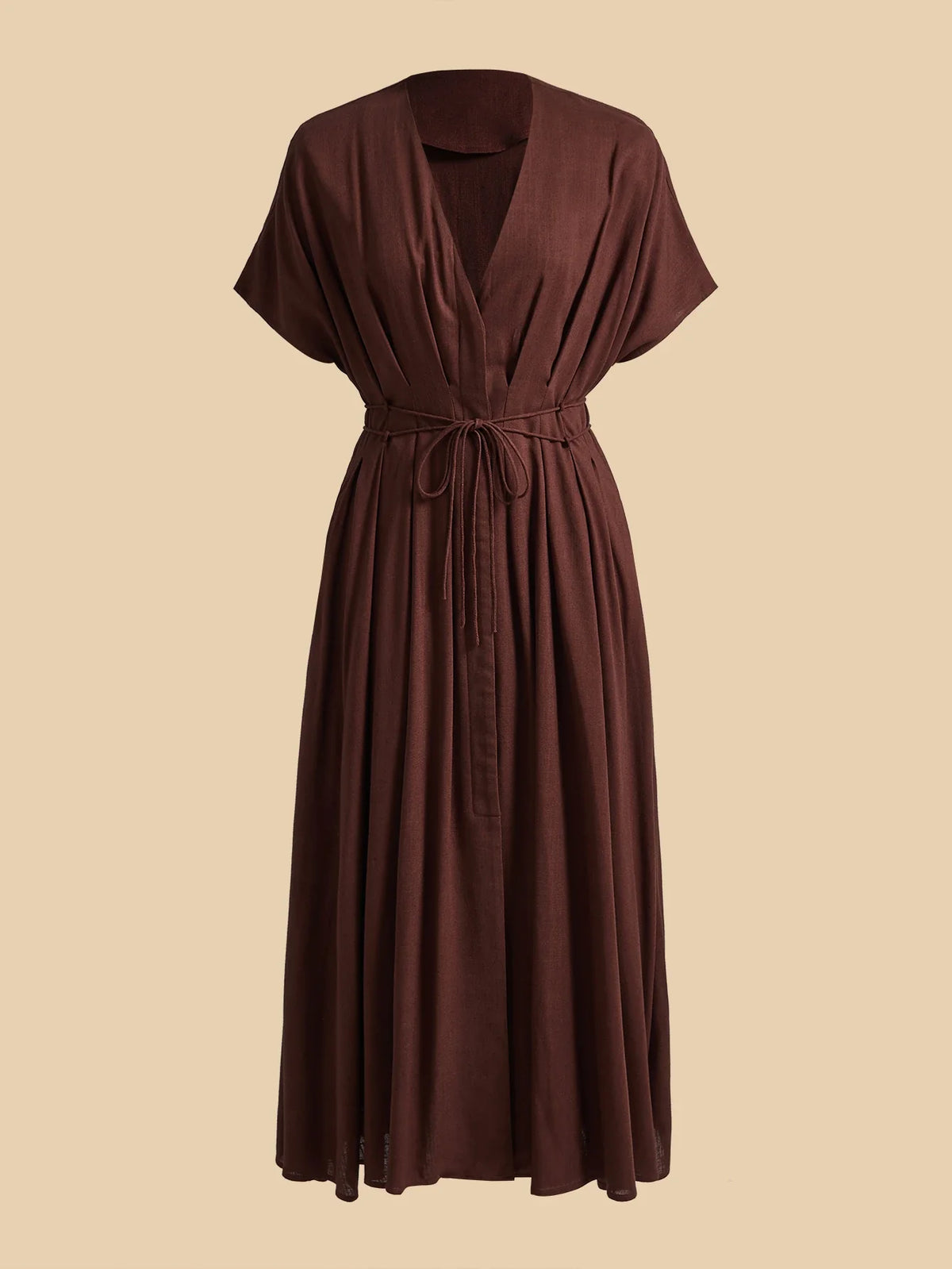 Women's New French Elegant Deep V-Neck  Dress