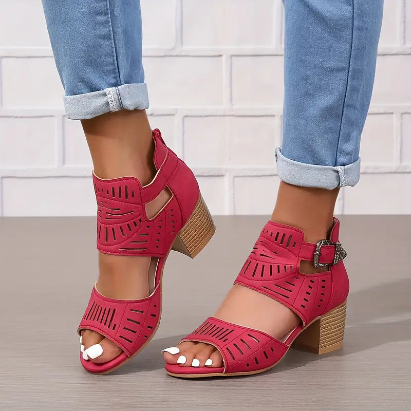 🔥Letzter Tag Aktion 50% RABATT - Neue orthopädische Leder-High-Heel-Schuhe für Damen 2024