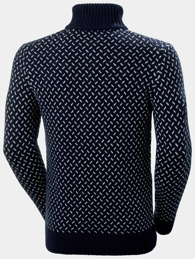 Men's Arctic Ocean Icelander Wool Knit ? Zip Sweater