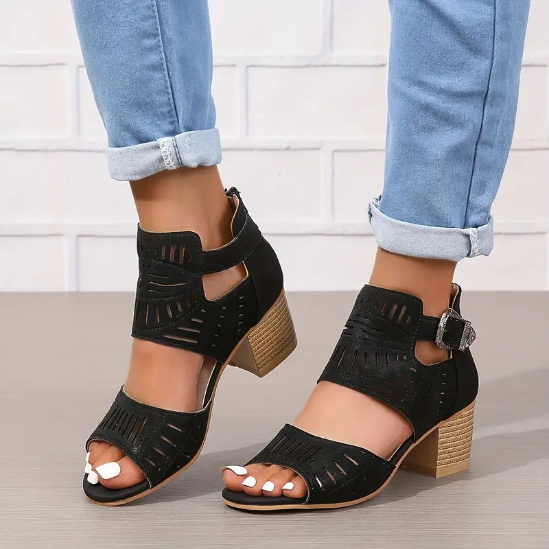 🔥Letzter Tag Aktion 50% RABATT - Neue orthopädische Leder-High-Heel-Schuhe für Damen 2024
