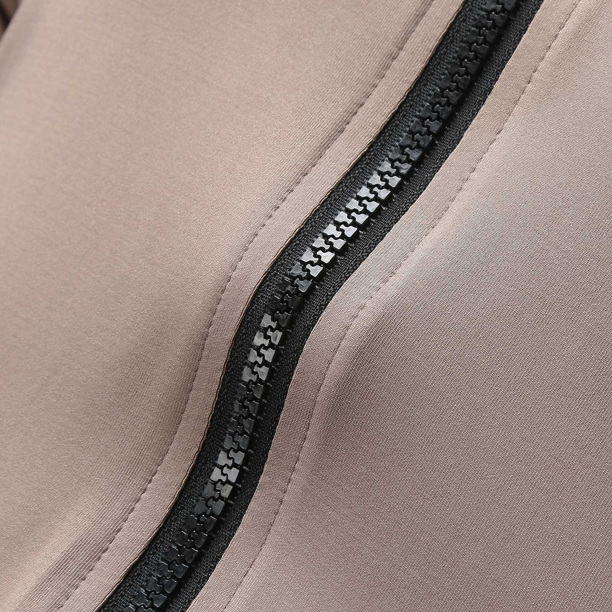 Patrick Zip Cardigan Rundhals Kurzarm T-Shirt