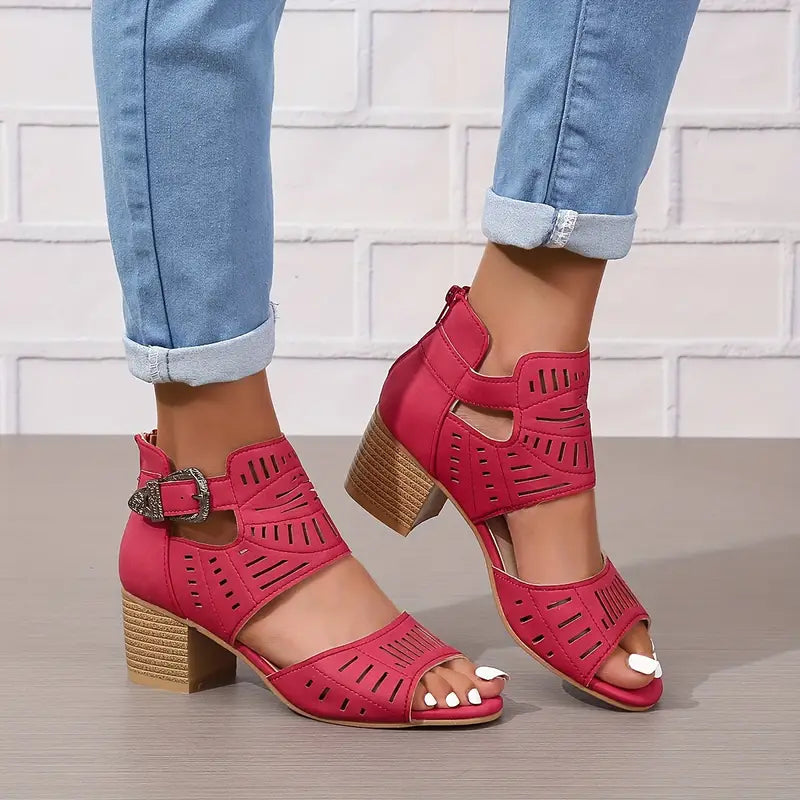 🔥Letzter Tag Aktion 50% RABATT - Neue orthopädische Leder-High-Heel-Schuhe für Damen 2024