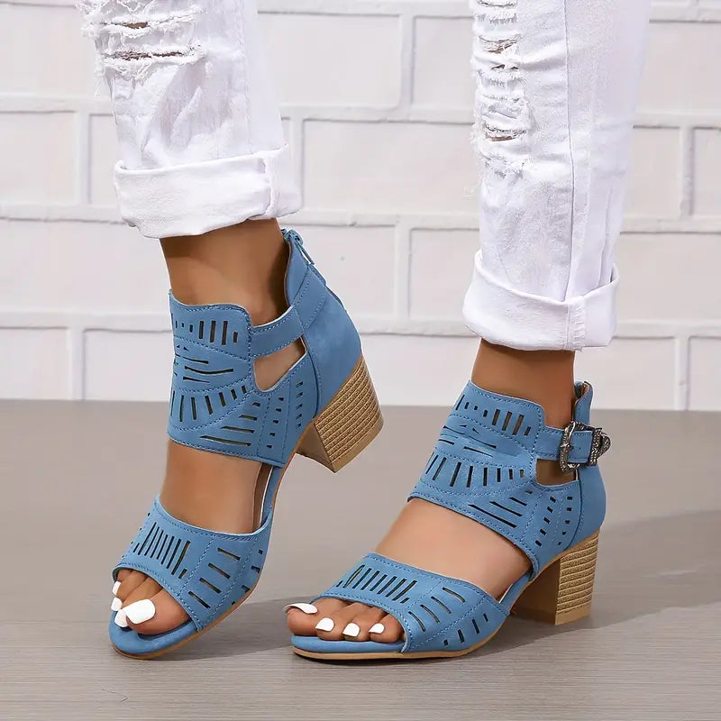 🔥Letzter Tag Aktion 50% RABATT - Neue orthopädische Leder-High-Heel-Schuhe für Damen 2024
