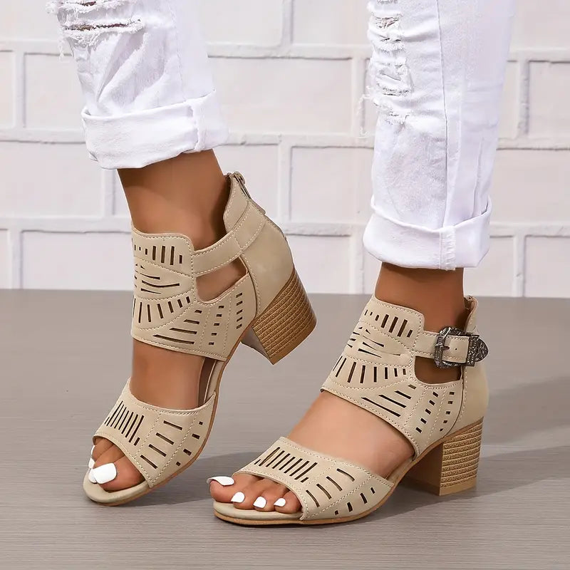 🔥Letzter Tag Aktion 50% RABATT - Neue orthopädische Leder-High-Heel-Schuhe für Damen 2024