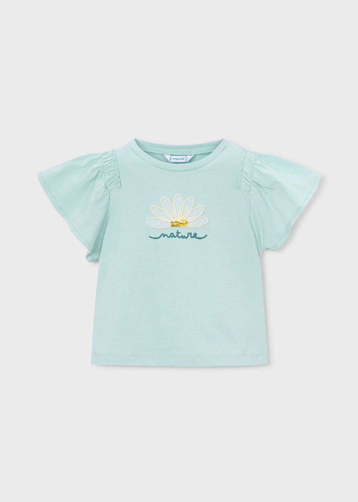 Applikations-T-Shirt für Mädchen