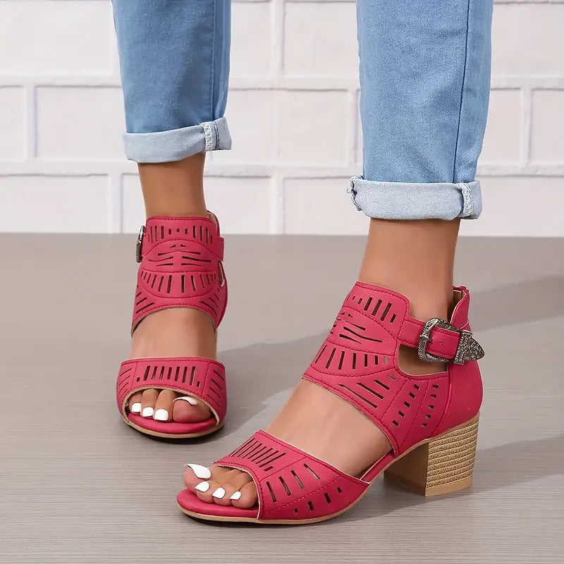 🔥Letzter Tag Aktion 50% RABATT - Neue orthopädische Leder-High-Heel-Schuhe für Damen 2024