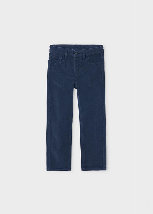 Basic corduroy trousers for boys