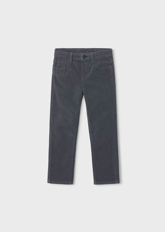 Basic corduroy trousers for boys