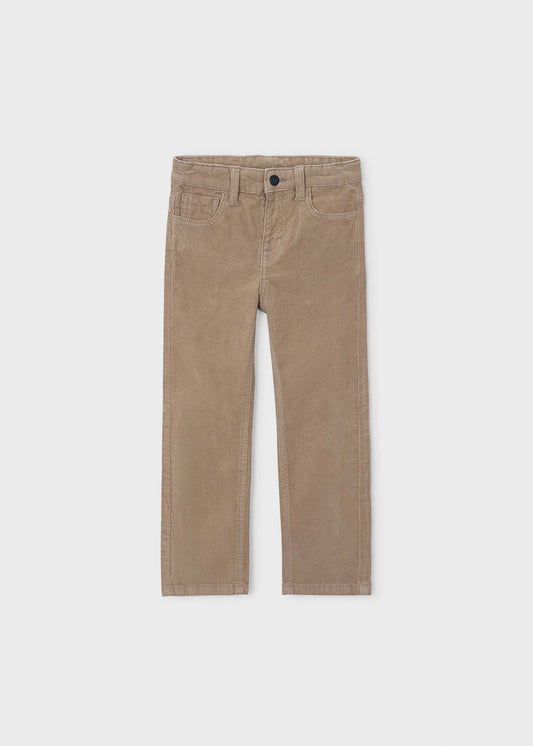 Basic corduroy trousers for boys