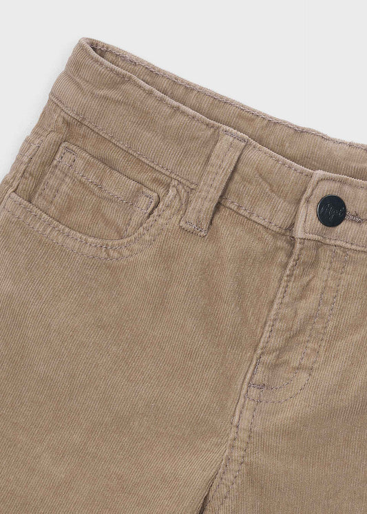 Basic corduroy trousers for boys
