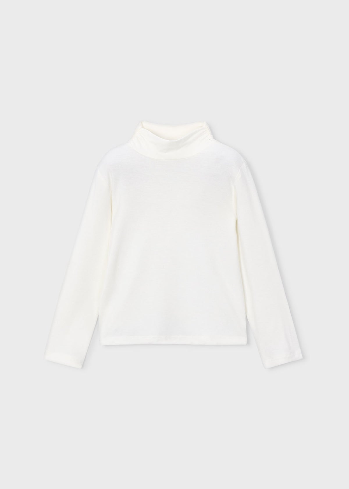 Basic half-zip jumper for girls