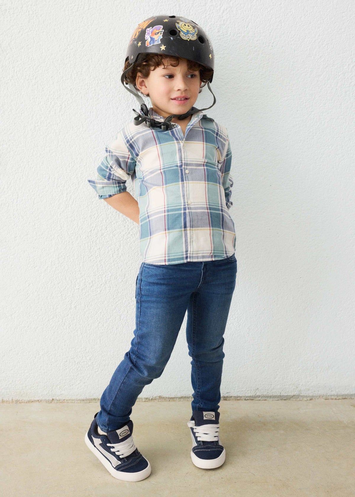 Basic slim-fit jeans for boys