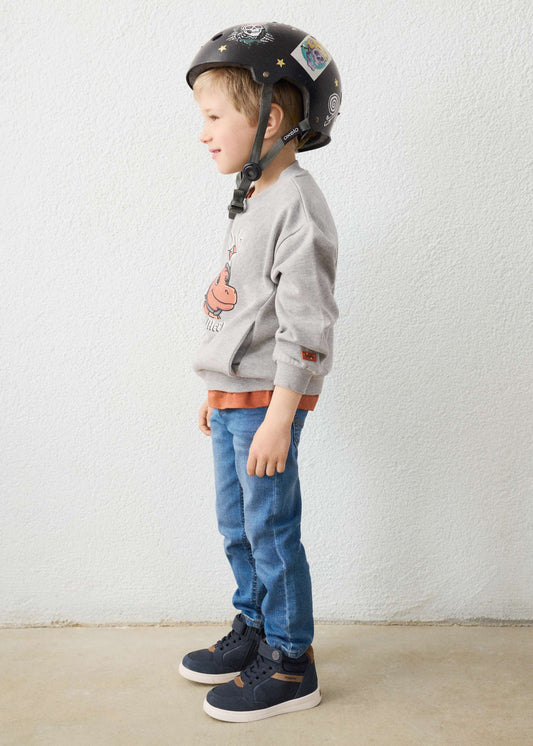 Basic slim-fit jeans for boys