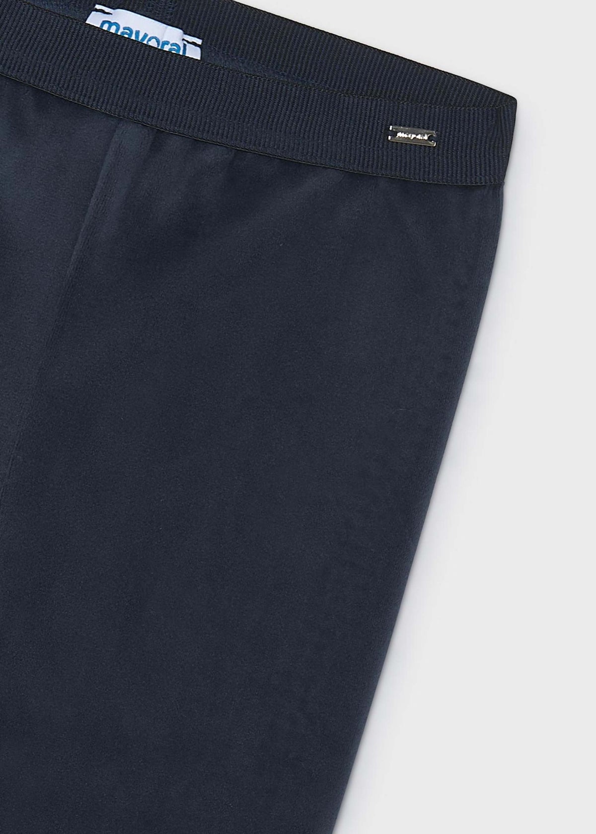 Basic velvet leggings for girls
