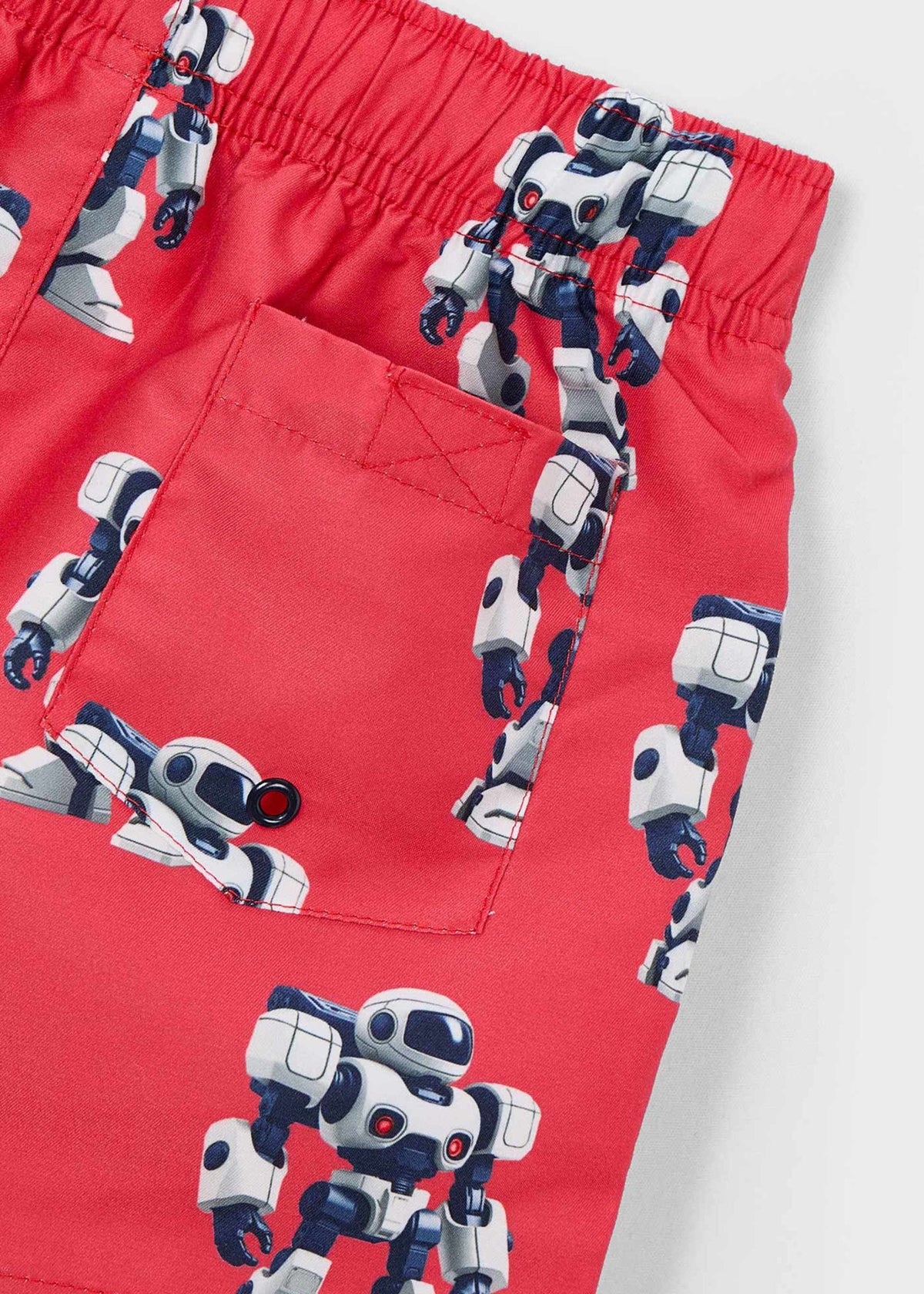 Bermuda print swim shorts boy