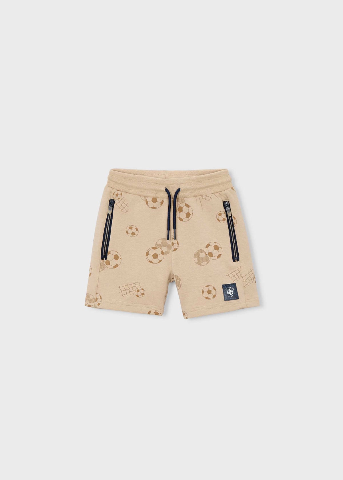Bermuda shorts boy with zips