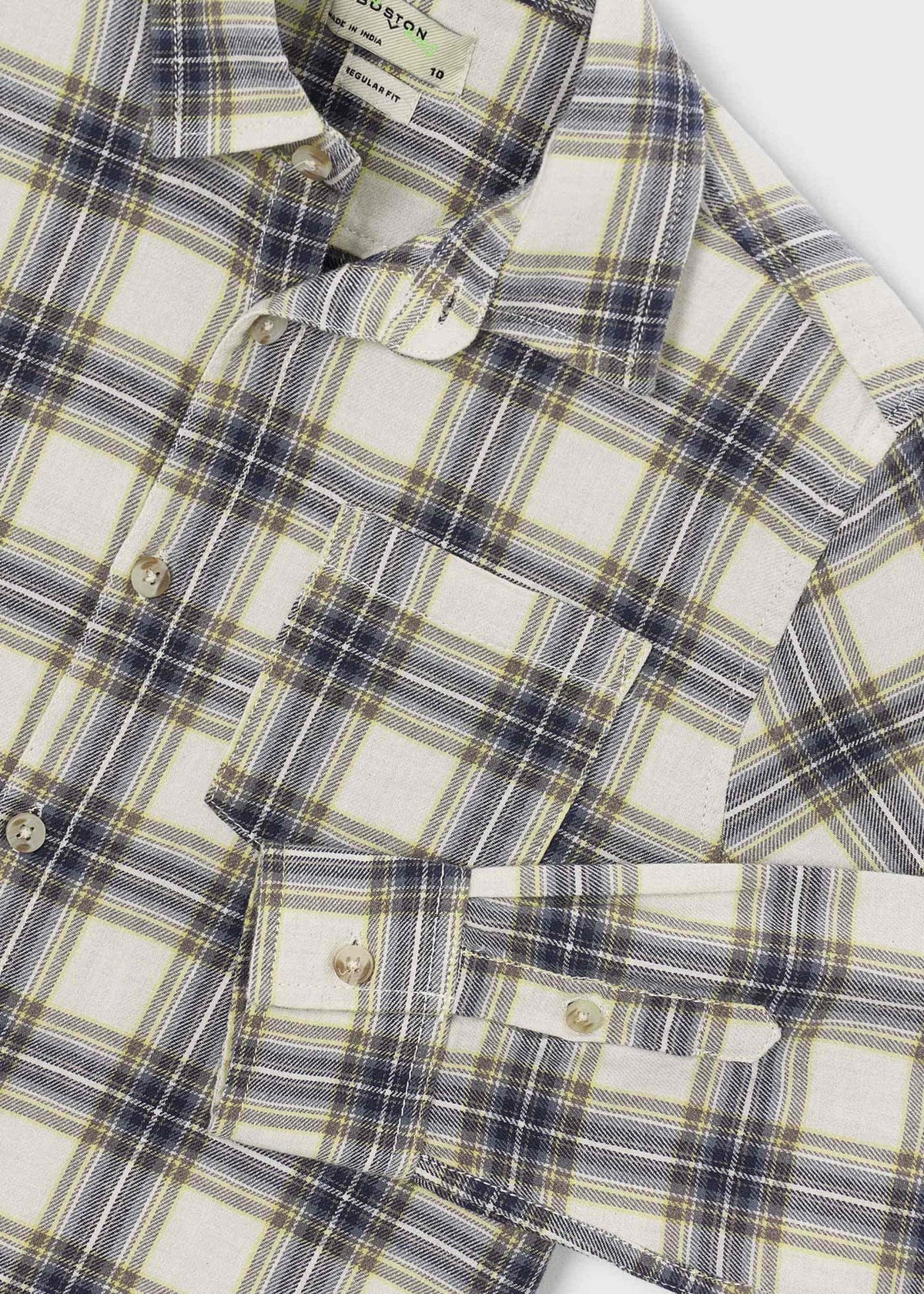 Boston Kids checked shirt