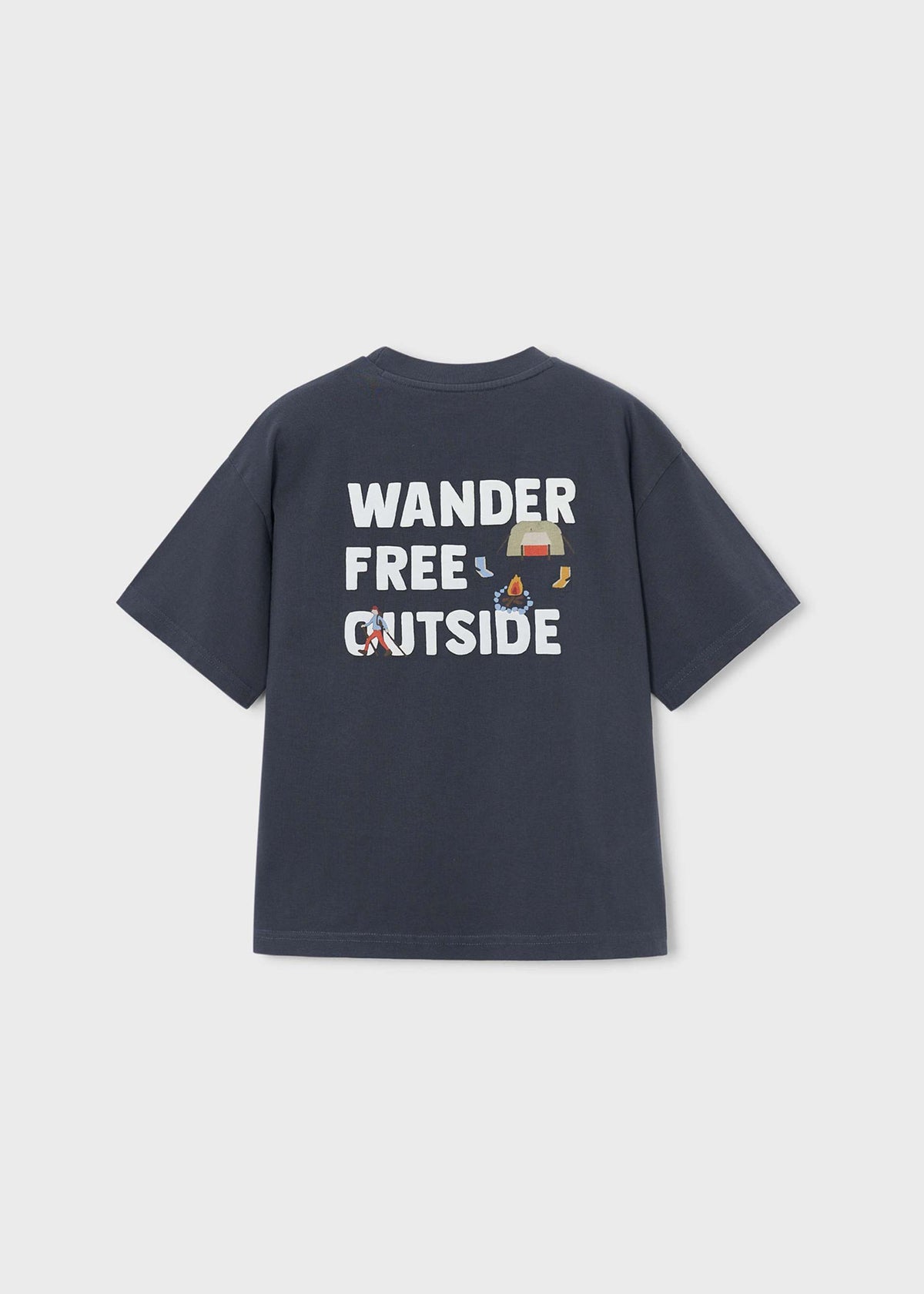 Boston Kids T-Shirt mit kurzem Arm und Siebdruck