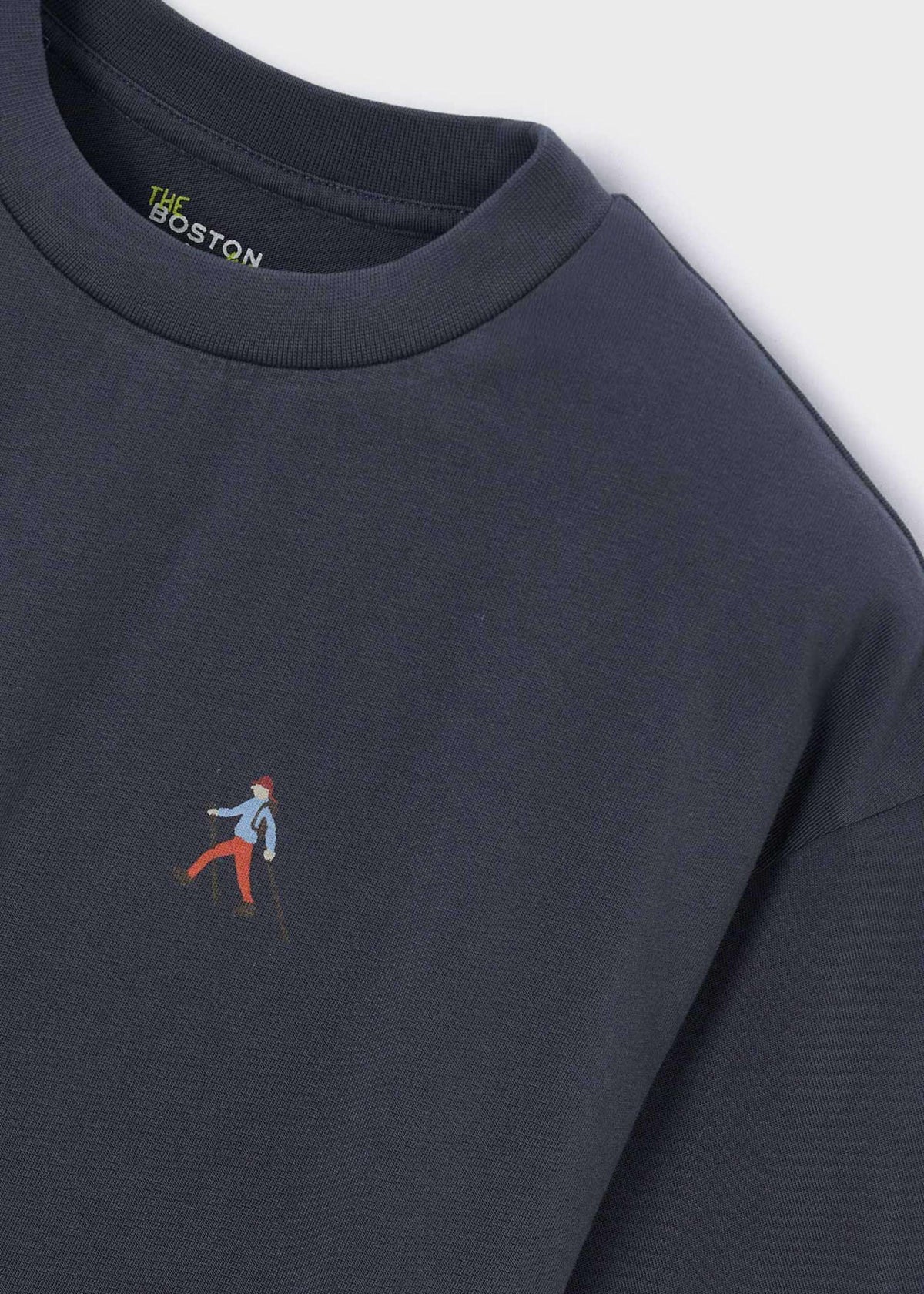 Boston Kids T-Shirt mit kurzem Arm und Siebdruck