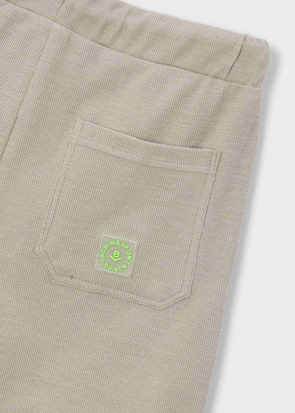 Boston Kids structured knit Bermuda shorts for boys