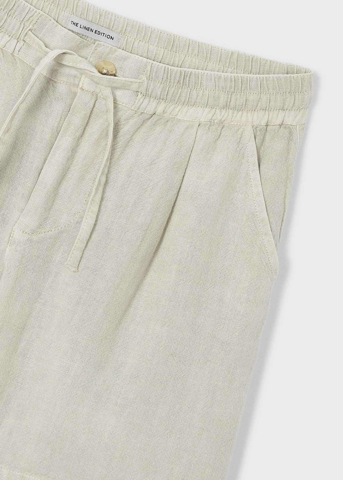 Boston linen Bermuda shorts by Mayoral