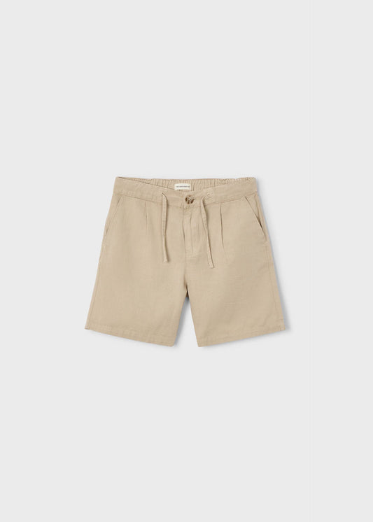 Boston x Mayoral linen Bermuda shorts
