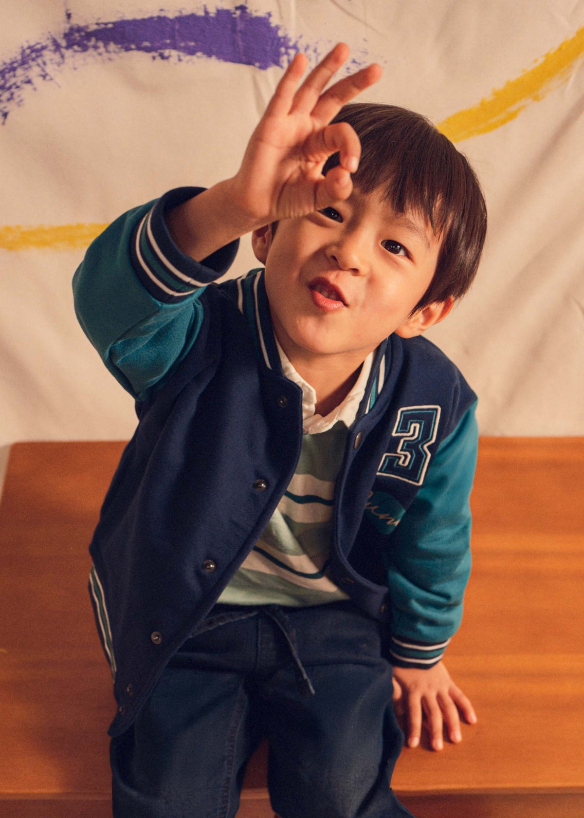 Boy bomber jacket
