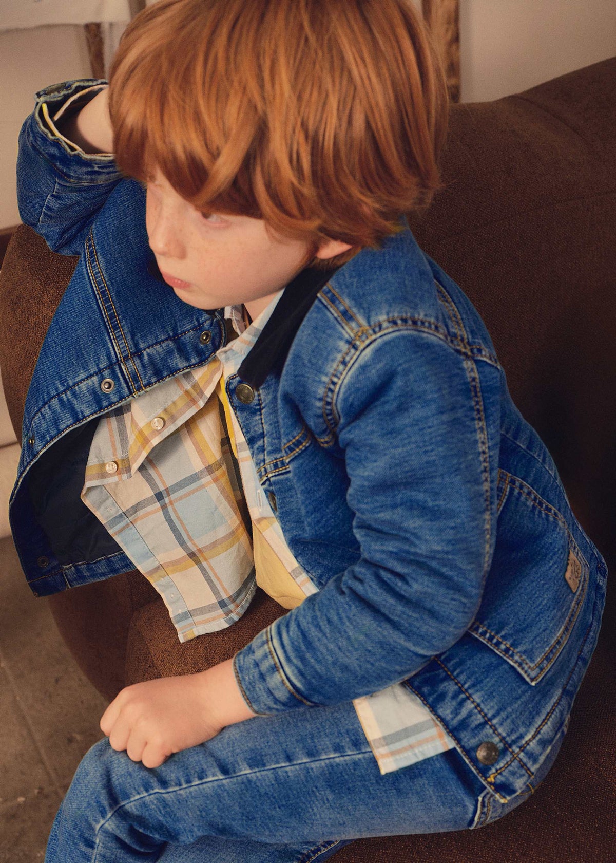 Boy denim jacket